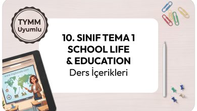 10-sinif-tema-1-school-life-education