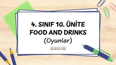 4-sinif-10-unite-food-and-drinks-oyunlar