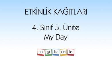 4-sinif-5-unite-my-day-etkinlik-kagitlari