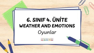 6-sinif-4-unite-weather-and-emotions-oyunlar