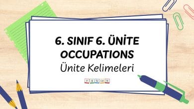 6-sinif-6-unite-occupations-unite-kelimeleri