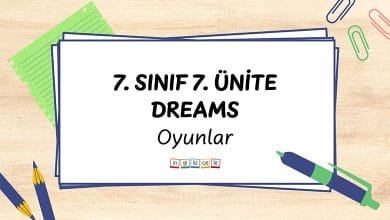7-sinif-7-unite-dreams-oyunlar