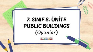 7-sinif-8-unite-public-buildings-oyunlar