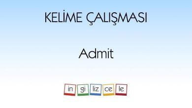 admit-kelime-calismasi